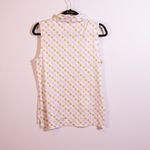 Tory Burch Sport Women's Sleeveless Collarless Golf Tennis Polo Shirt Pink M Photo 3