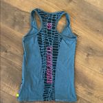 Zumba Instructor Blue, Black, and Hot Pink Women's Tank Top size M Blue Size M Photo 3
