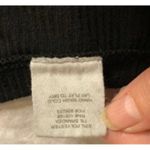 Full Tilt  Ribbed V-Neck Crop Tee Black Size M Stretch Fitted Top Photo 4