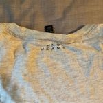 Mango MNG Jeans Jeans Embellished Shoulder Sweatshirt XS Photo 3