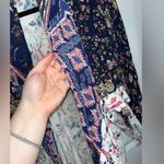 Darn Good Yarn Boho Kimono Styled Cardigan Bat Wing Sleeves Size Small/Medium Photo 6