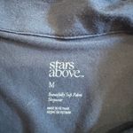 Stars Above NWT  Navy Button Up Long Sleeve PJ Top Photo 1