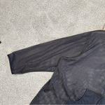 Dotti Women’s Swimwear Coverups Full Zip Hooded Tunic See Through in Black XL Photo 5