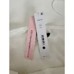 AQUA  White Halter Mini Dress Button‎ Front Sleeveless Party Dress Size L Photo 8