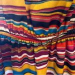 Red Camel open bar back colorful dress size medium Photo 3