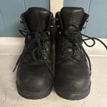 Timberland Pro Boots Women’s Size 6.5 M Steel Toe Work Black Leather 72399 Photo 4