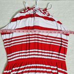Milly  maxi dress Red and white size‎ M Photo 3