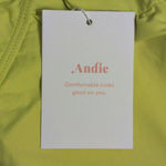 ANDIE Fiji One Piece Pink Neon Lime Green Strappy Swimwear Bathing Suit XL New Photo 8