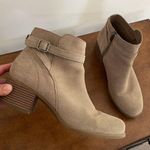 Koolaburra By Ugg Womens Erena Ankle Booties Brown Block Heels Zip Buckle Sz 10 Tan Photo 1
