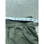 Old Navy  Womens Large Green High Rise Straight Linen Blend Pants Coastal Photo 4