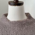 EUC Dtlm Repeat‎ Brown Metallic Silver Sweater, XS Photo 1