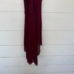 Xtraordinary  Women’s 3 Maroon Halter Sequin Dress Photo 5