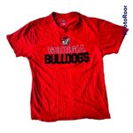 Champion Vintage  Georgia Bulldogs T Shirt Large Red Short Sleeves Embroi… Photo 5