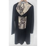 Profile NYC Black Sweatshirt Dress Block Design‎ XL Photo 2