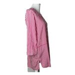 Womens Swimsuit Beach Cover Up Size‎ L Sergio Tegon Striped Preppy Tunic Top White Size L Photo 4