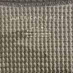 American Eagle  Women's Camo Long Sleeve Waffle Knit Thermal Top M Photo 4