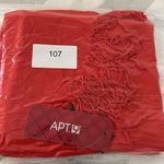 Apt. 9  Orange Wrap Scarf with Soft Texture Photo 6