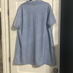 MICHAEL Michael Kors Blue Shirt Dress Tunic Size 1X Photo 5