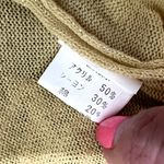 Vintage 90s Sunflower Embellished Yellow Shimmer Baby Tee Short Sleeve sz M / L Size M Photo 2