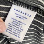 Pop sugar black striped dress ankle pants Photo 6