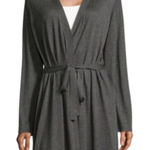 Eileen Fisher  Tie Waist Simple Long
Sweater Cardigan Photo 0
