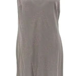 Moschino Cheap and Chic Vintage Gray Pink Floral Embellished Dress Size US 10 Photo 0