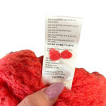 Anthropologie Sweater Ruffled Boat Neck Knit Wool Blend Pink Coral Size XS Photo 11