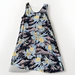 Citron Santa Monica Dress Pineapple Tropical‎ Tank Shift Art Sleeveless SizeM Black Size M Photo 1
