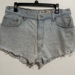 Levi's  550 Retro Classic Relaxed Fit Light Blue Jean Shorts Size 29 Photo 0