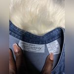 Two Twenty Collection denim open cardigan silver gold studded details sz 3XL Blue Photo 1