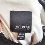 Melrose and Market Melrose sz 8 cream black sleeveless cocktail dress Photo 5