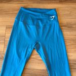 Gymshark Bright Blue Gym Shark Leggings Photo 5
