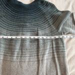 J. Jill Tunic Sweater Dress Sz LG Ombré Blue Green Gray Teacher Casual Lagenlook Photo 8