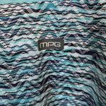 MPG Dress Athletic Racerback Tank Blue Patterned Casual Dress with Pockets Sz Sm Photo 4