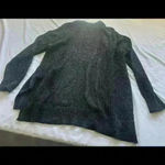 Aerie Knit Grey Kimono Shawl Oversized O/S Longline Photo 3