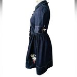 Kate Spade Embroidered Denim Shirt Dress Size 2 Photo 10