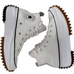 Converse  Women's Run Star Hike High Top Leather Platform Sneakers White Size 7 Photo 8