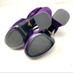 Prada purple velvet platform sandals, made in Italy, size 37.5 Photo 15