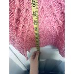 Talbots  Women’s Plus Size 2X Pink Cable Knit Cotton Sweater Mock Neck Stretch Photo 6