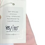 Cami NYC Dedrah Top Primavera Strapless Cropped Bow Front Pink Womens Size S New Photo 6