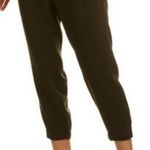 Vince Pull On Style Green Jogger Capri Crepe Pants Photo 0