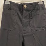 Anthropologie The Colette Black High Rise Cropped Wide Leg Pants size 27 Photo 3