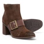 Kork-Ease  Denoon Brown Buckle Suede Bootie B41 Photo 0