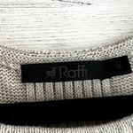 Raffi Linen Knit Tie Side Pullover Sweater Size M Gray Size M Photo 2