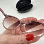 Ralph Lauren  Women’s Sunglasses Purple Round Oversized‎ Sunnies Photo 3