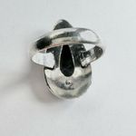 SUNSET Sodalite Genuine Stone 925 Sterling Silver Ring Blue Photo 4