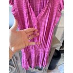 Pants Store Zoe Pleated Mini Dress in Purple/pink Size XSmall Purple Photo 3