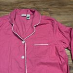 LL Bean Women Large Nightgown Pajama Night Dress Pink Sleep Gown Flannel Soft Photo 1