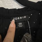 Torrid NWT  Deep Black Eyelet Sleeveless Top Size 00/10 Photo 2