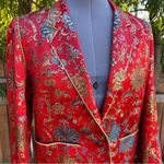 Charlotte Ford II Jacket Blazer Size 8 Red Photo 4